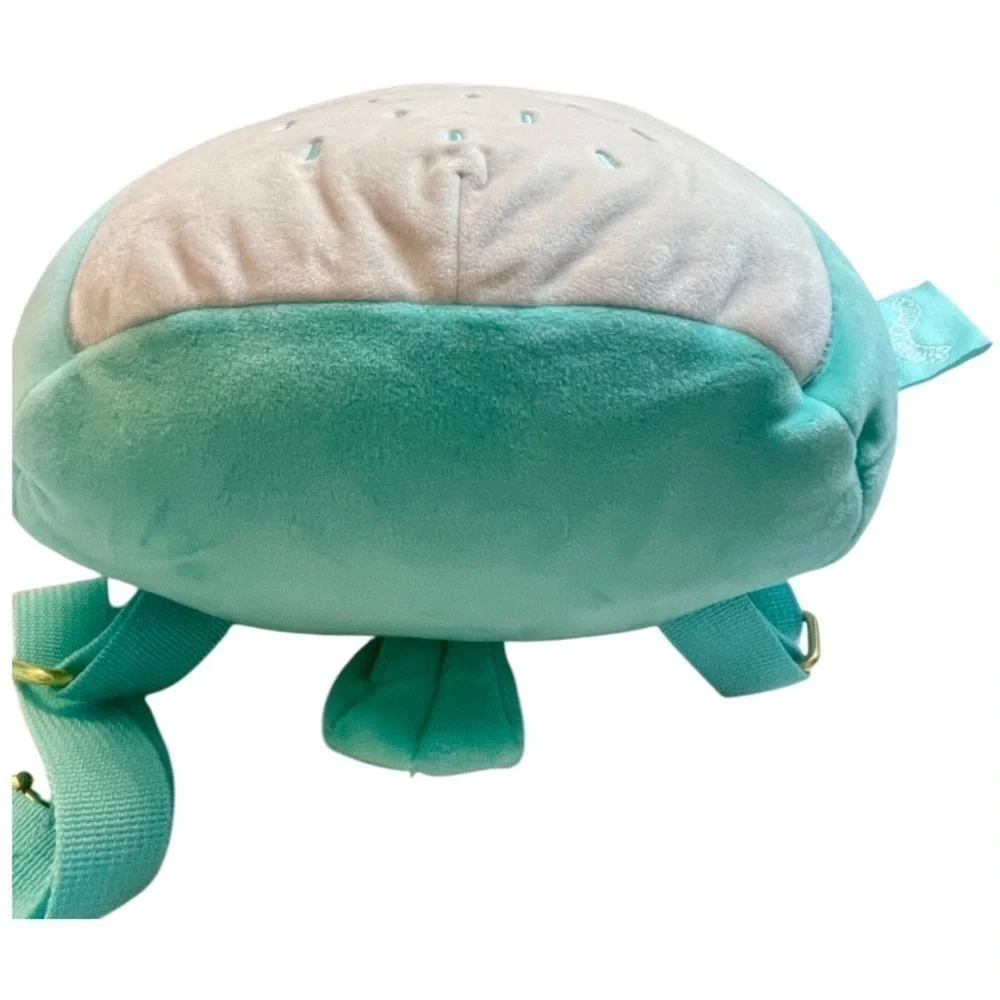 Original Squishmallows Plush Winston the Owl Backpack - Color Teal - 2022
